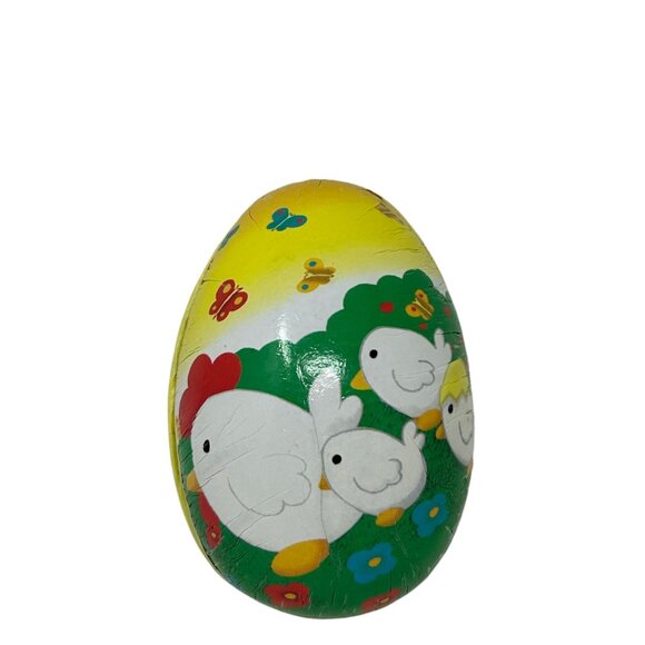 Set Of 4 Vintage Paper Mache Nesting Easter Eggs Farm Germany Mother Goose - Picture 11 of 16